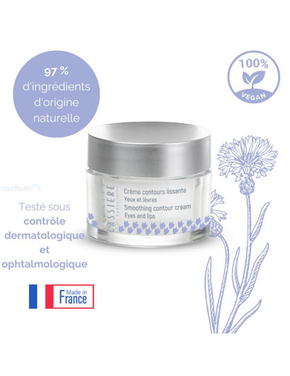 Picture of CORNFLOWER SMOOTHING CONTOUR EYES AND LIPS CREAM 15ML