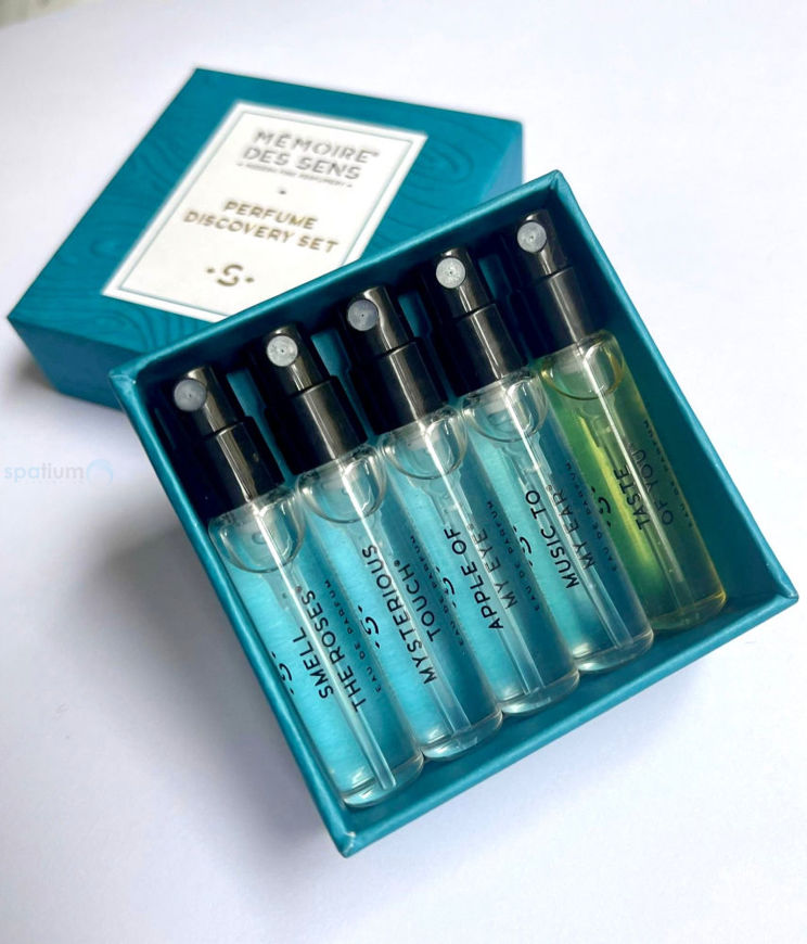 Picture of DISCOVERY SET MEMOIRE DES SENS PARIS PERFUME 5x3ml