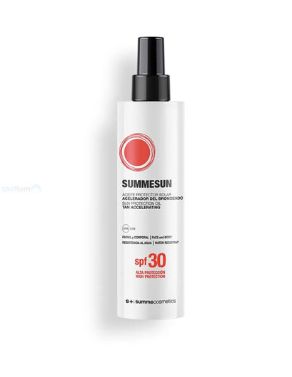 Picture of SUMMESUN SPF30+ TAN ACCELERATION SUN PROTECTION OIL 200ml