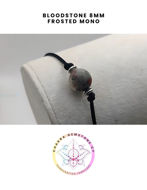 Picture of Bloodstone Energy Bracelet- STONE OF COURAGE & PROTECTION. 16-22CM Mono Bracelet