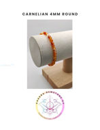 Εικόνα της Carnelian Energy Bracelet - STONE OF ACTION 16CM