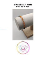 Εικόνα της Carnelian Energy Bracelet - STONE OF ACTION.16- 22CM Half Bracelet