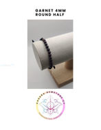 Εικόνα της Garnet Energy Bracelet - STONE OF PASSION. 16-22CM Half Bracelet