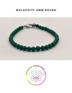 Picture of Malachite Energy Bracelet - STONE OF TRANSFORMATION. 16CM