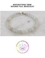 Picture of Moonstone Energy Bracelet- STONE OF INTUITION.16CM