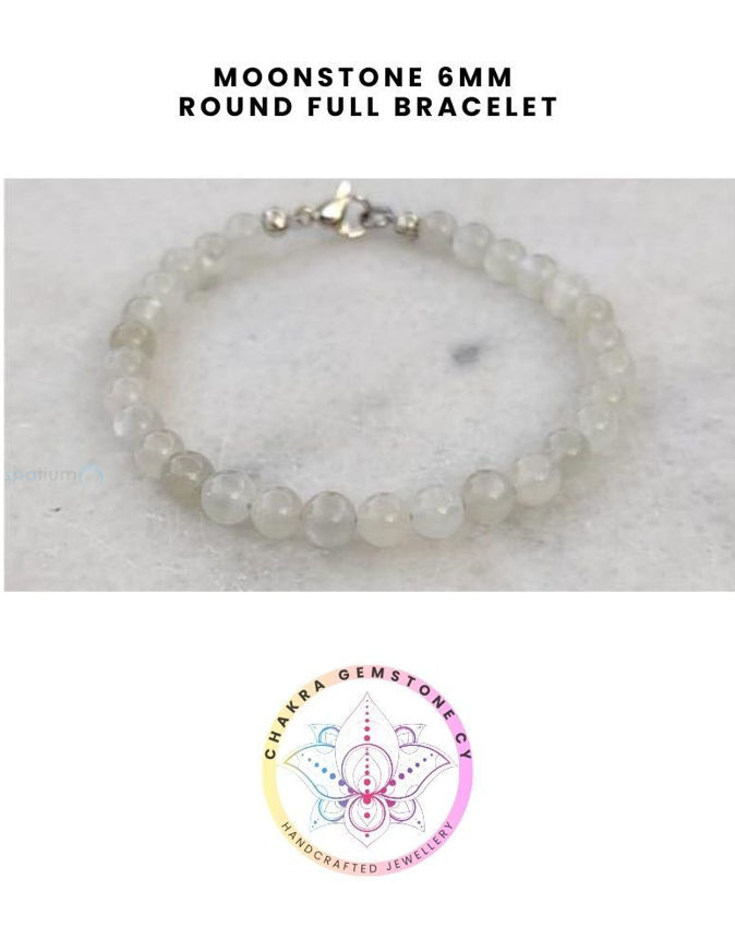 Picture of Moonstone Energy Bracelet- STONE OF INTUITION.16CM