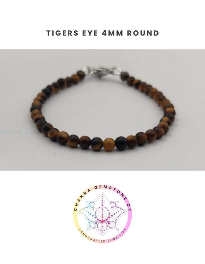 Picture of Tigers eye Energy Bracelet - POWER STONE. 16CM