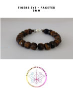 Picture of Tigers eye Energy Bracelet - POWER STONE. 16CM 8MM