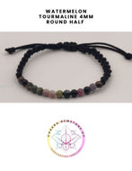 Picture of Tourmaline Energy Bracelet. STONE OF HEALING. 16-22CM Half  Bracelet