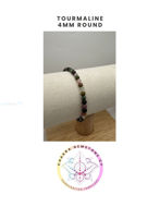 Εικόνα της Tourmaline Energy Bracelet. STONE OF HEALING. 16CM