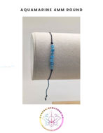 Picture of Aquamarine Energy Bracelet - STONE OF COURAGE. 16- 00CM Mini Bracelet