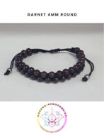 Εικόνα της Garnet Energy Bracelet - STONE OF PASSION. 16-22CM ADJUSTABLE Double Bracelet