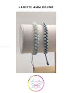 Picture of Jadeite Energy Bracelet- STONE OF BALANCE. 16-22CM ADJUSTABLE Double Bracelet