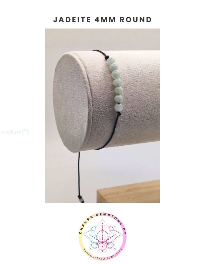 Picture of Jadeite Energy Bracelet- STONE OF BALANCE. 16-22CM Mini Bracelet