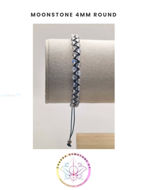 Picture of Moonstone Energy Bracelet- STONE OF INTUITION. 16-22CM ADJUSTABLE Double Bracelet