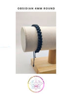 Picture of Obsidian Energy Bracelet - STONE OF STRENGTH. 16-22CM ADJUSTABLE Double Bracelet