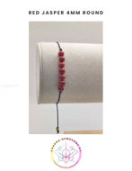 Picture of Red Jasper Energy Bracelet- STONE OF EMPOWERMENT & STABILITY. 16-22CM Mini Bracelet