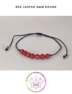 Picture of Red Jasper Energy Bracelet- STONE OF EMPOWERMENT & STABILITY. 16-22CM Mini Bracelet