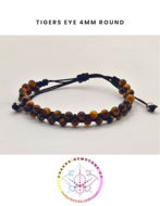 Picture of Tigers eye Energy Bracelet - POWER STONE. 16-22CM ADJUSTABLE DOUBLE STRAND