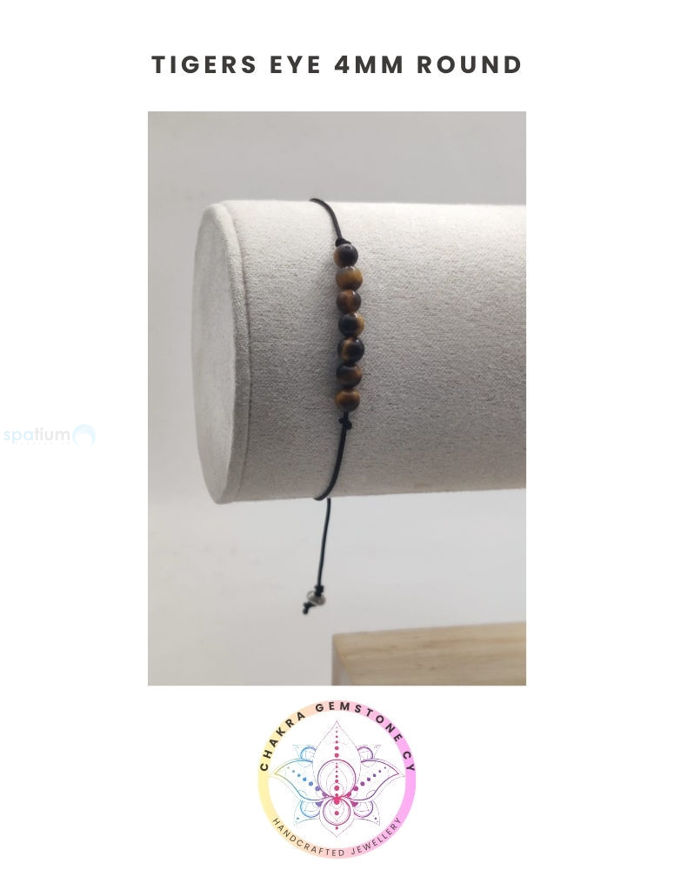 Picture of Tigers eye Energy Bracelet - POWER STONE. 16-22CM Mini Bracelet
