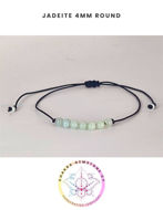 Picture of Jadeite Energy Bracelet- STONE OF BALANCE. 16-22CM Mini Bracelet